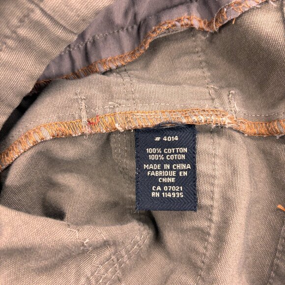 Khaki Utilitarian Army Military Look Vest by Nitrogen Size S Distressed - Picture 5 of 15